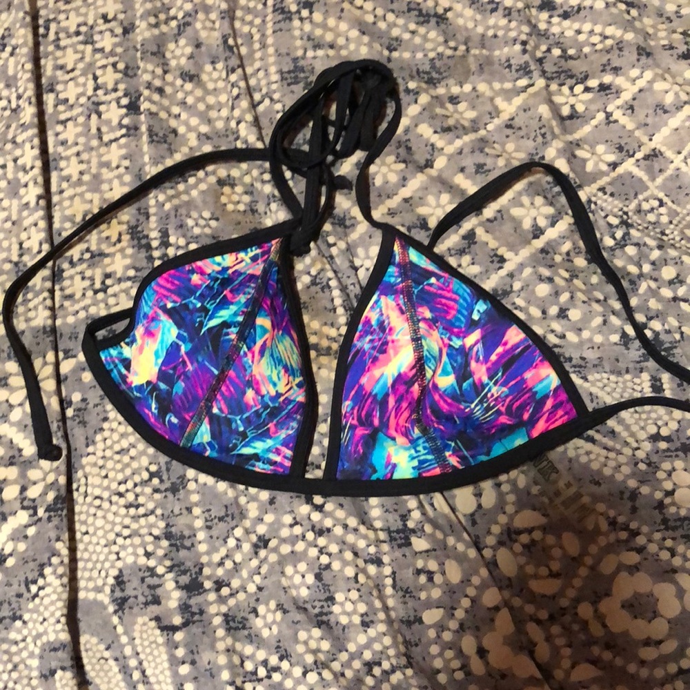 vs pink swim top
